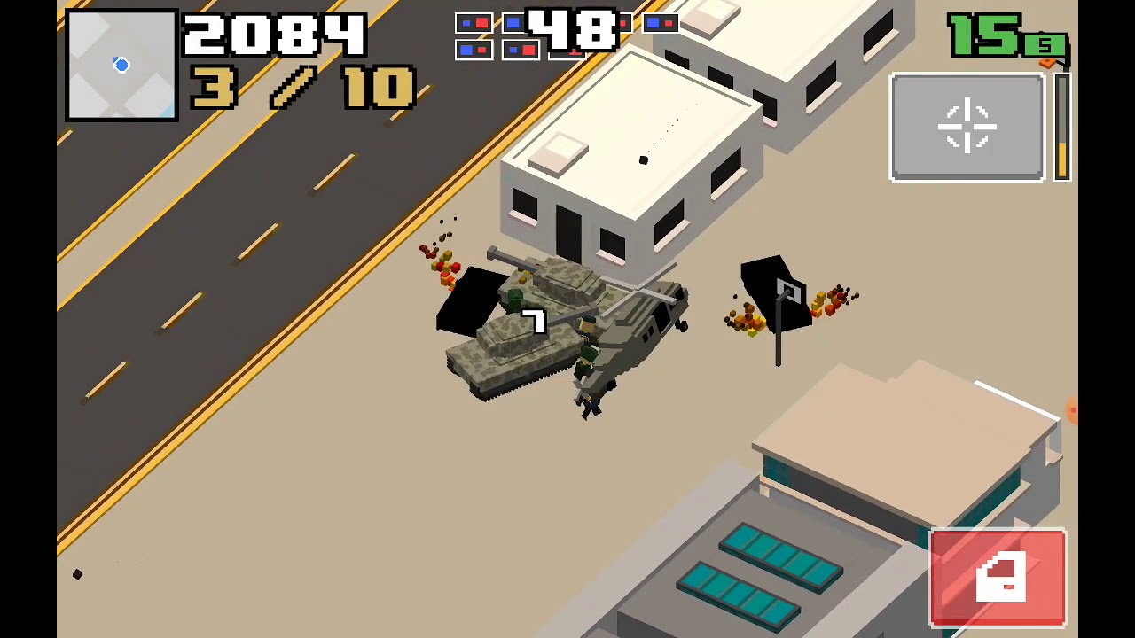 Как получить танк супер в smashy road 2 ( штурм базы спасибо копам).