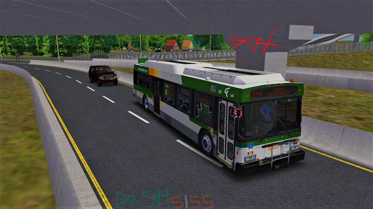 Omsi 2 - Cayuga USA 0.7.6 - Route 204A (Alternative Express) To Springfield Mall Via Greenville