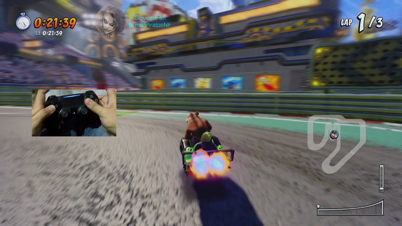 CTR NF - U-turn with alternative controls