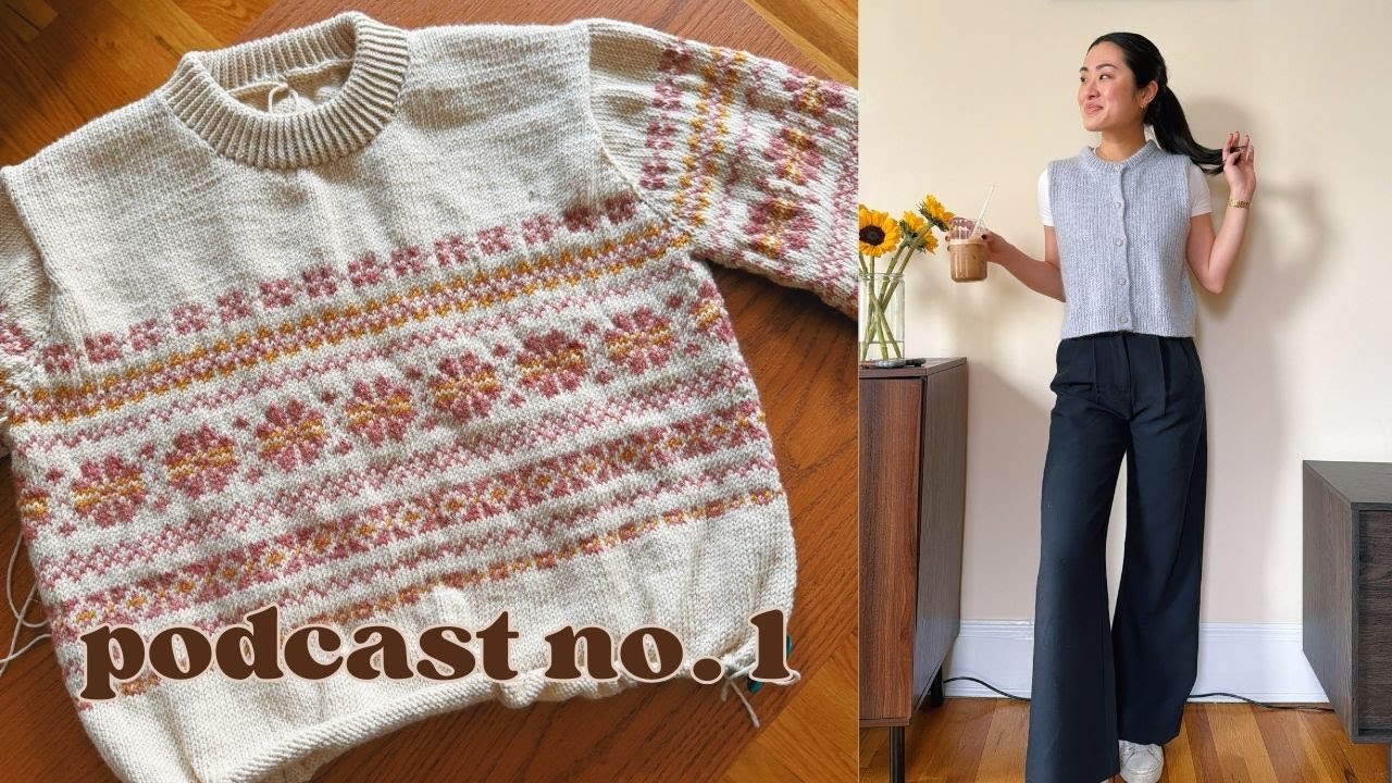 no. 1 | roma vest, aggressively cute gift knits, & a ton of wips