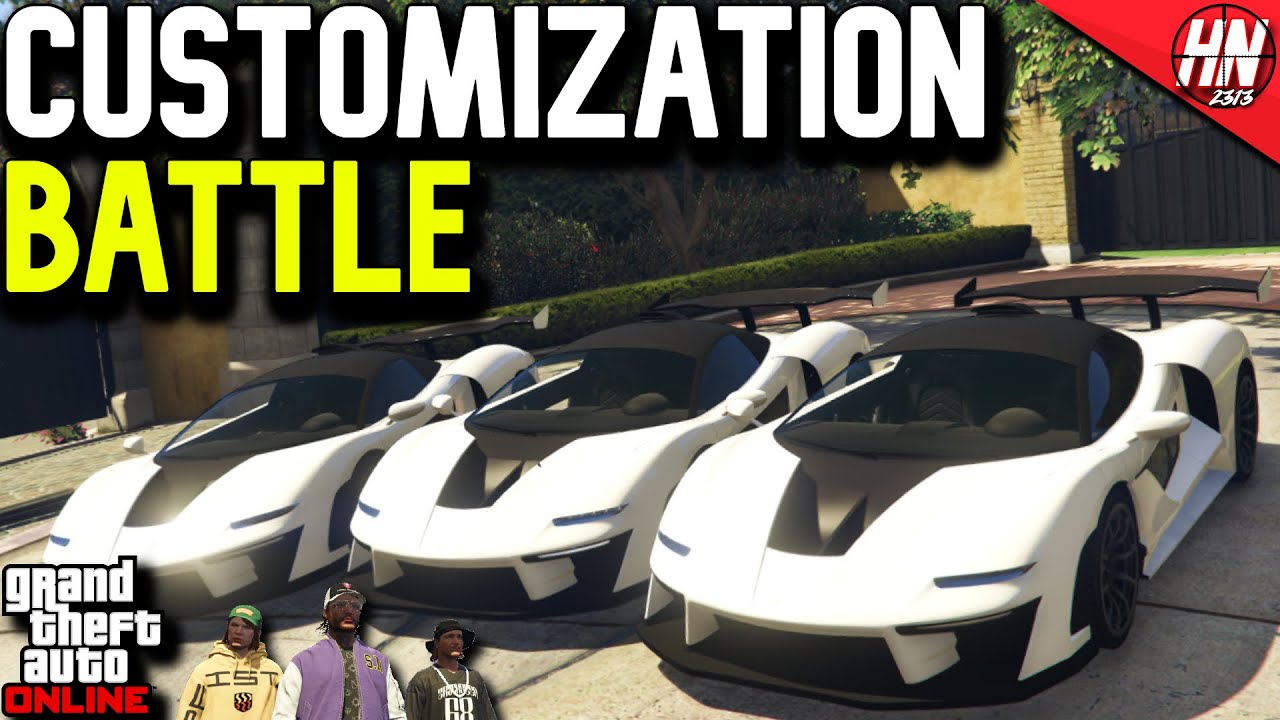 Progen Emerus Customization Battle | GTA Online