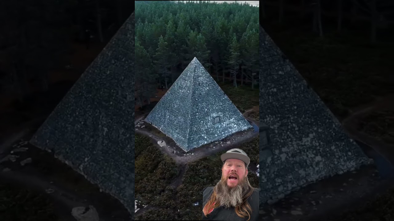 Pyramid in Scotland. The more ya know! 