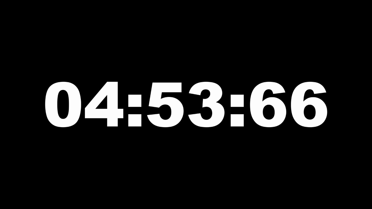 5-Minunten-Countdown