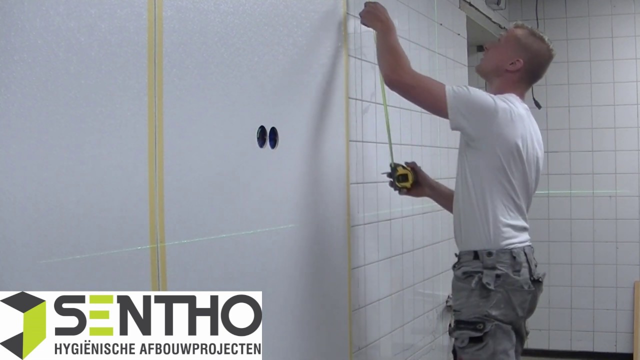 Sentho FRP wandpanelen instructie video
