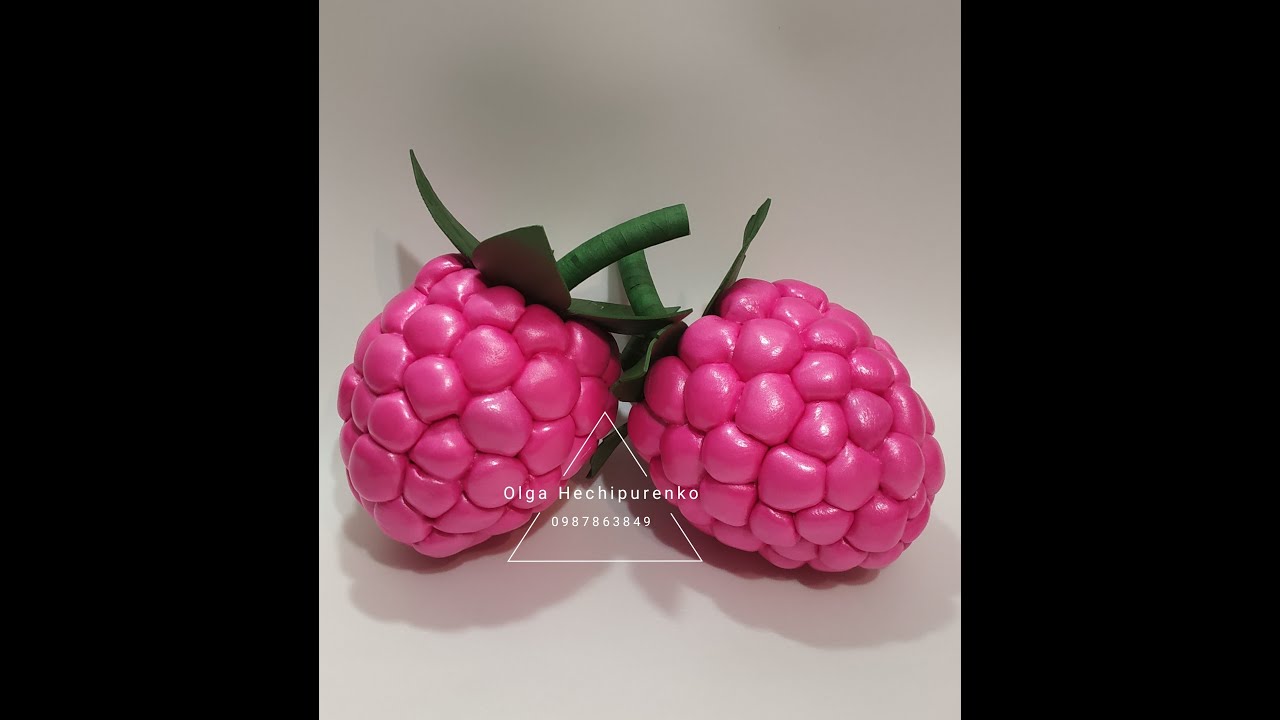 МК Малина, из изолона своими руками. #nademade