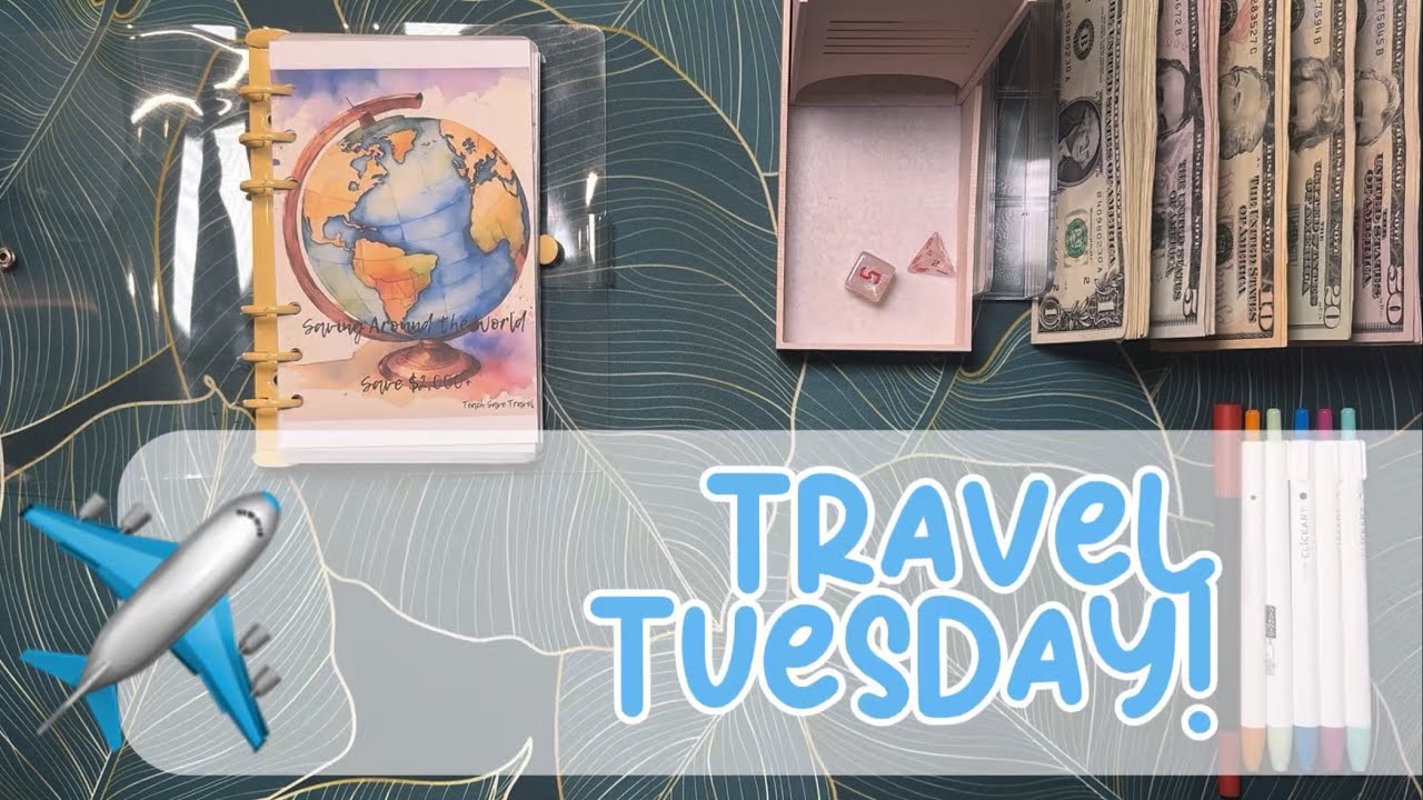 ✈️ Travel Tuesday! ✈️ Saving $279 in our 2026 travel binder!