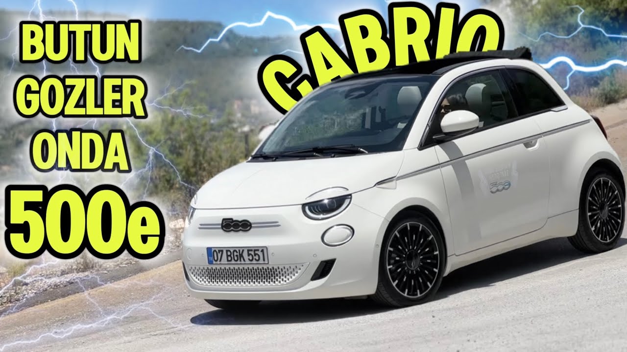 FIAT 500E Cabrio | Bütün Gözler Onda | GürsesAlanya