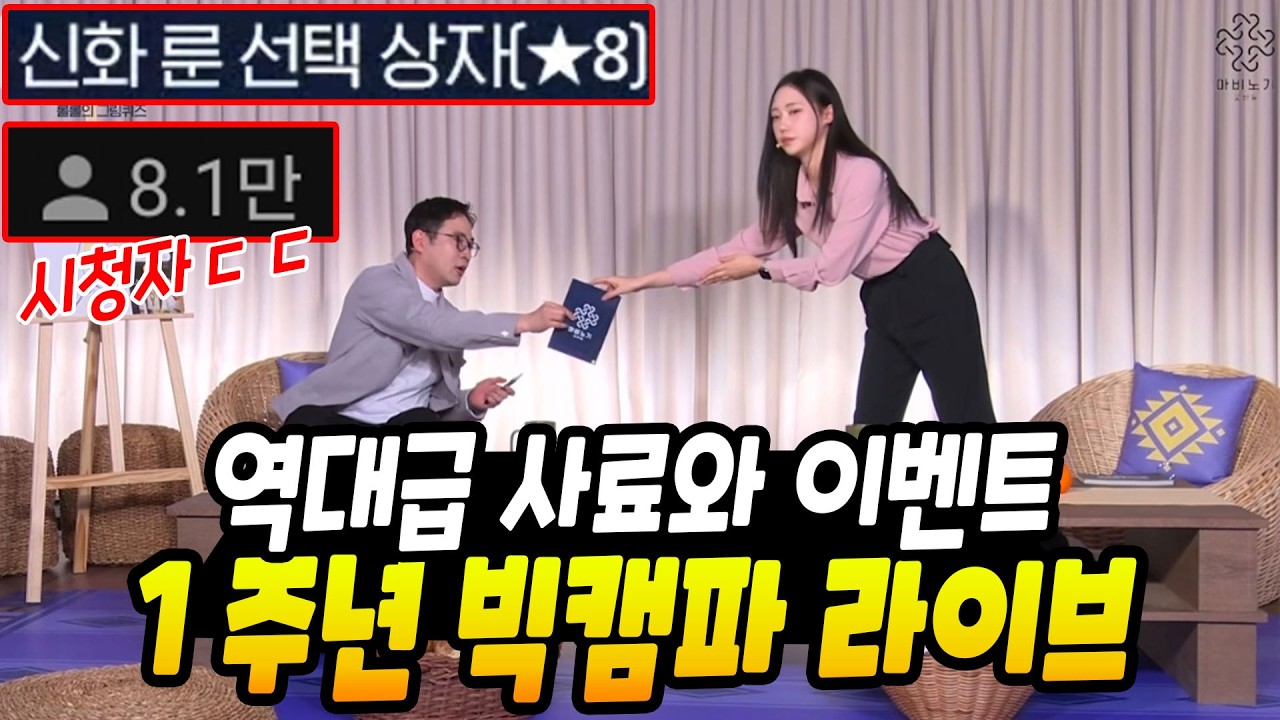 [마비노기 모바일] 1주년 빅캠파 역대급 사료와 이벤트ㄷㄷ총정리