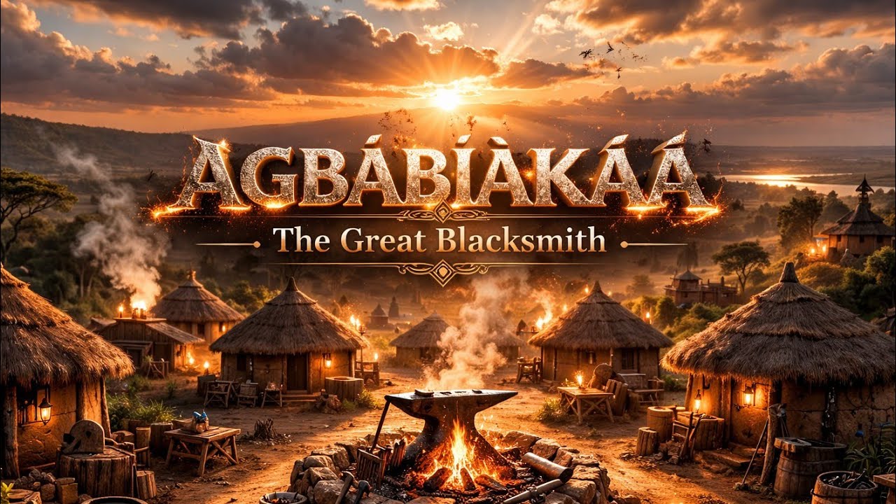 AGBÁBÍÀKÀÁ the great Blacksmith #tales #africa #wisdomquotes #wisdom #wiseman #villagelife #love