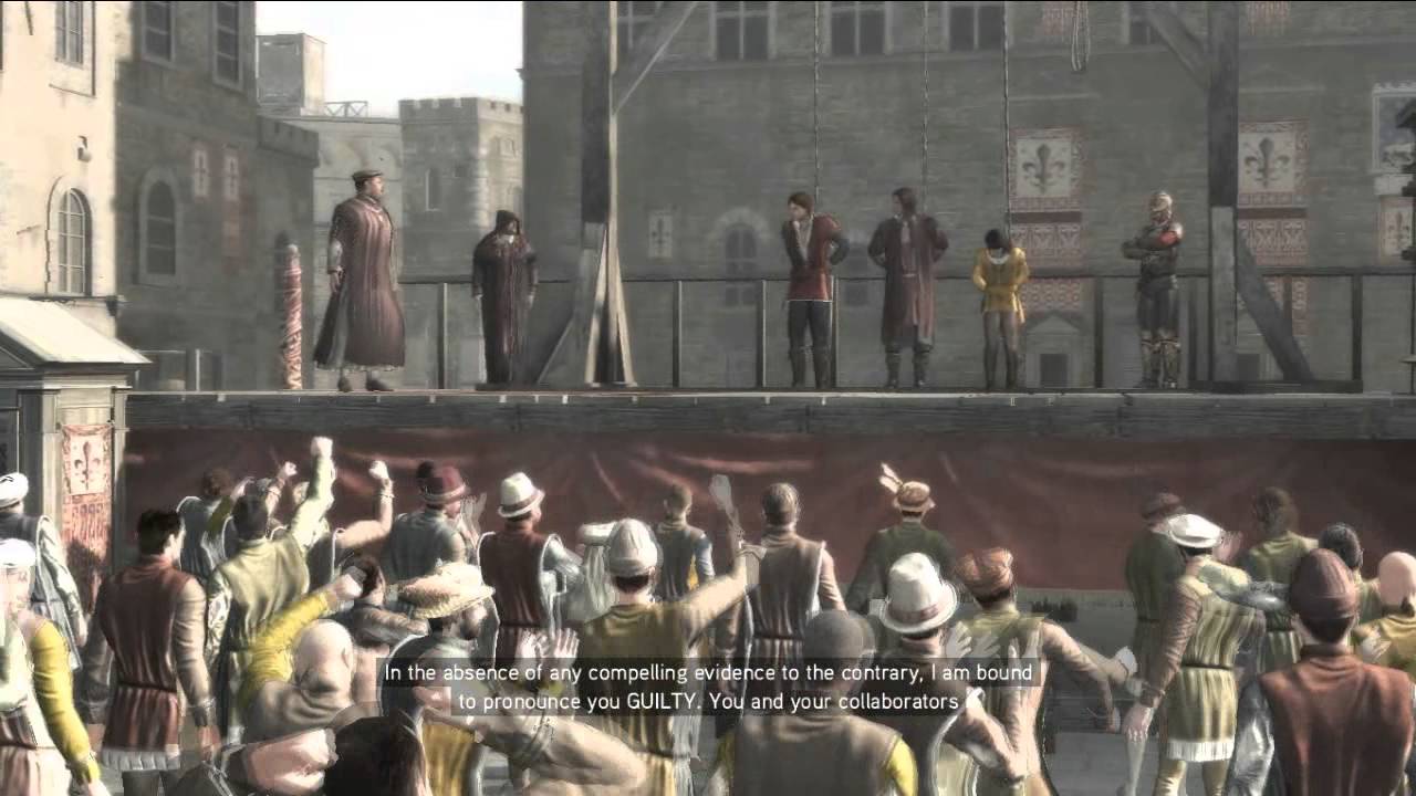 Assassin's Creed 2 - Giovanni's, Federico's and Petruccio's Death [HD]