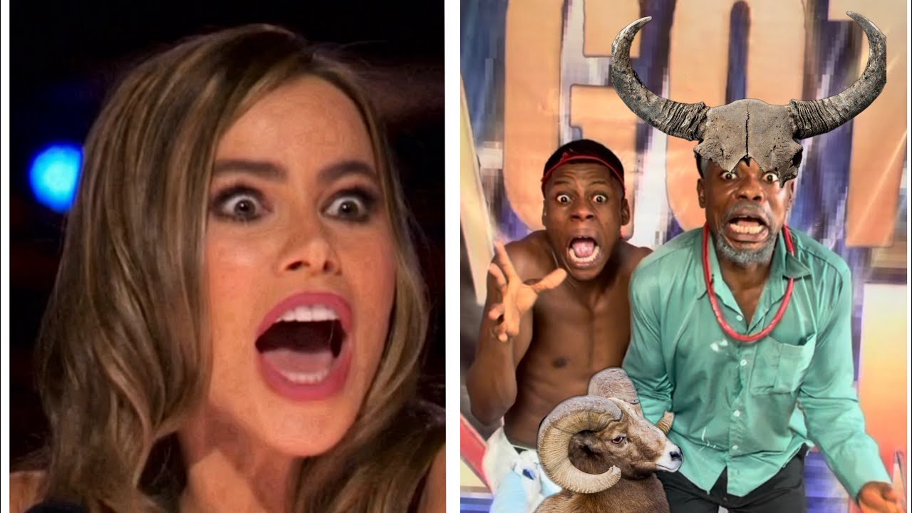 44 years old boy turned a USA robot to his father 😱😱#americangottalent #britainsgottalent #agtshow 