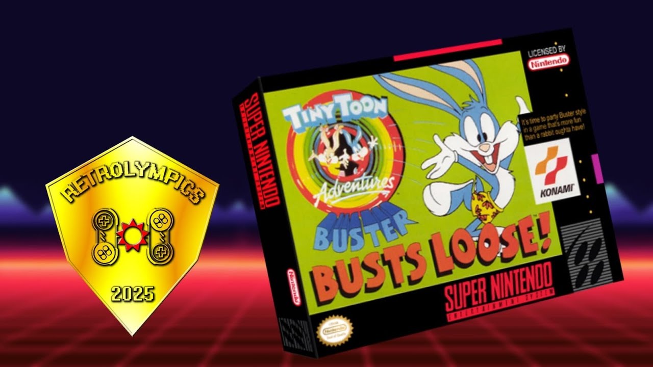 Tiny Toon Adventures - Buster Busts Loose (SNES) | RetrOlympics 2025 | Woche 4 - Tag 7
