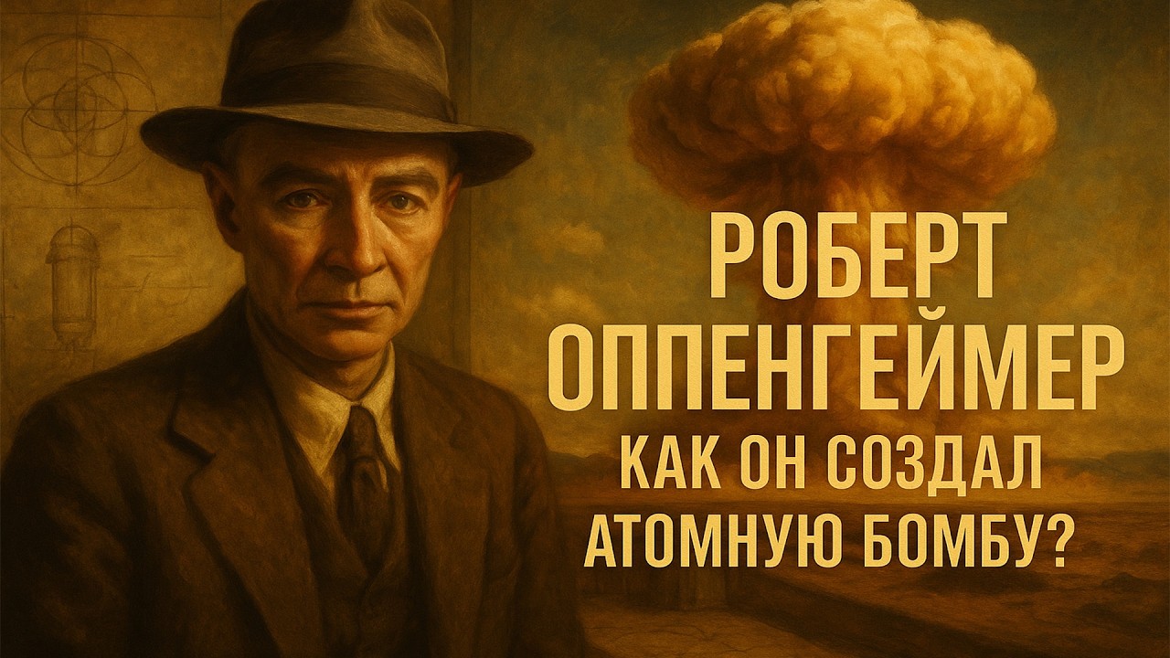 РОБЕРТ ОППЕНГЕЙМЕР | Как он создал Атомную Бомбу? | ИСТОРИЯ ДЛЯ СНА