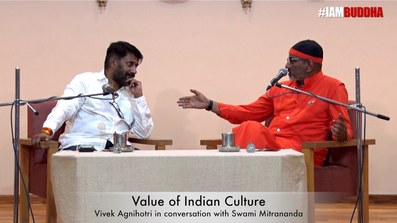 Vivek Ranjan Agnihotri in conversation with Swami Mitrananda