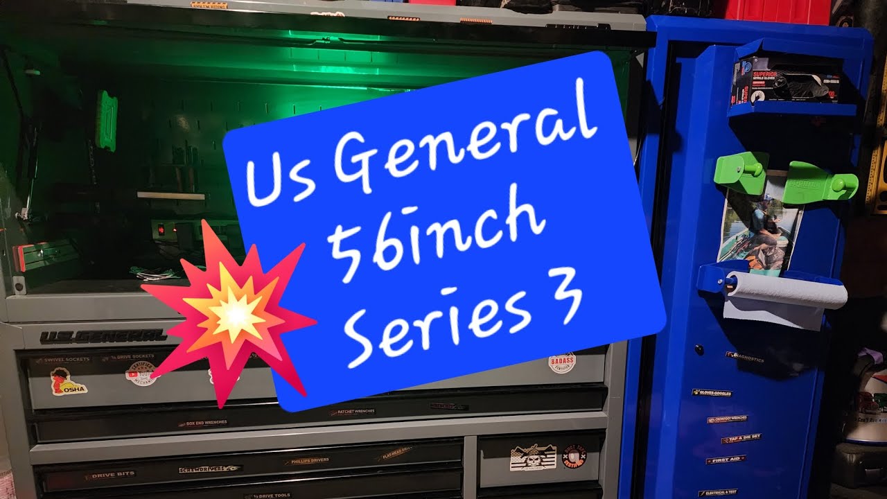 Us General Series 3 56inch #diygarage #harborfreight #tools #usgeneral