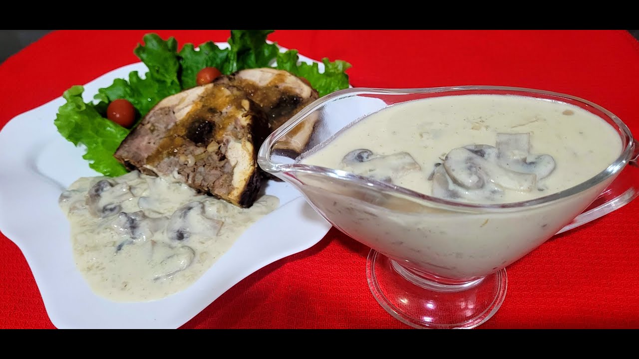 SALSA DE CHAMPIÑONES #recetasnavideñasmiranda