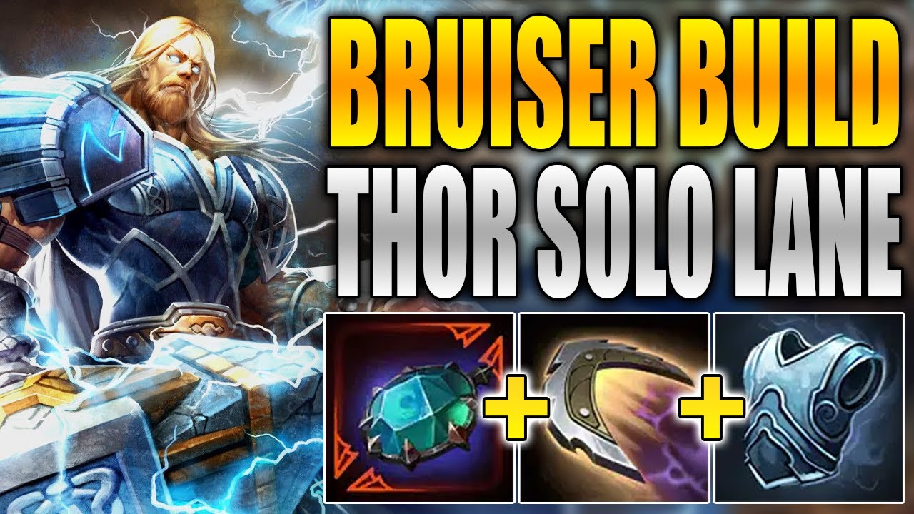 TANKY + BIG DAMAGE = UNSTOPPABLE FORCE | Thor Solo SMITE 2