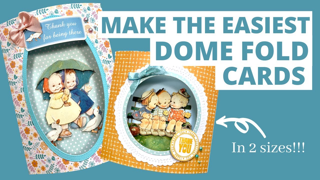 💥Make The EASIEST💥 3D Dome Cards!