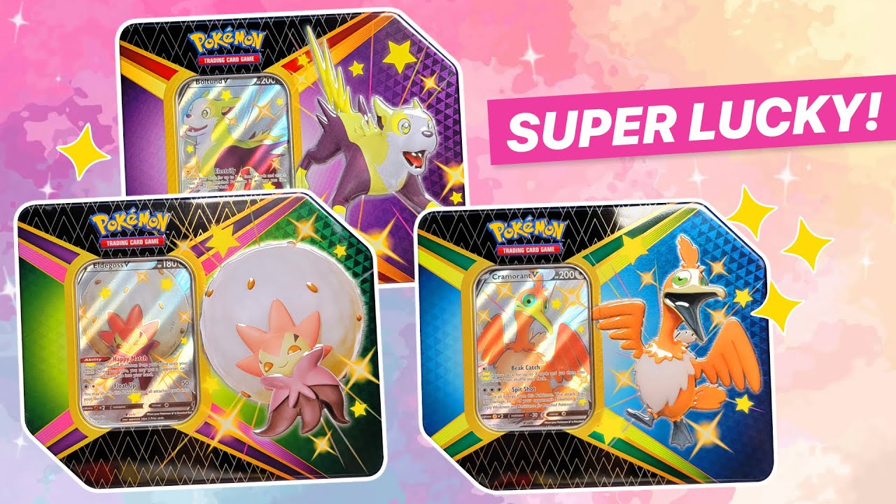 OPENING SHINING FATES TINS! Pok&eacute;mon TCG Card Opening