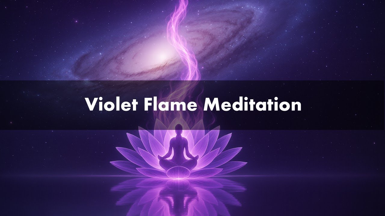 Violet Flame Meditation / वायलेट (बैंगनी) फ्लेम मेडिटेशन