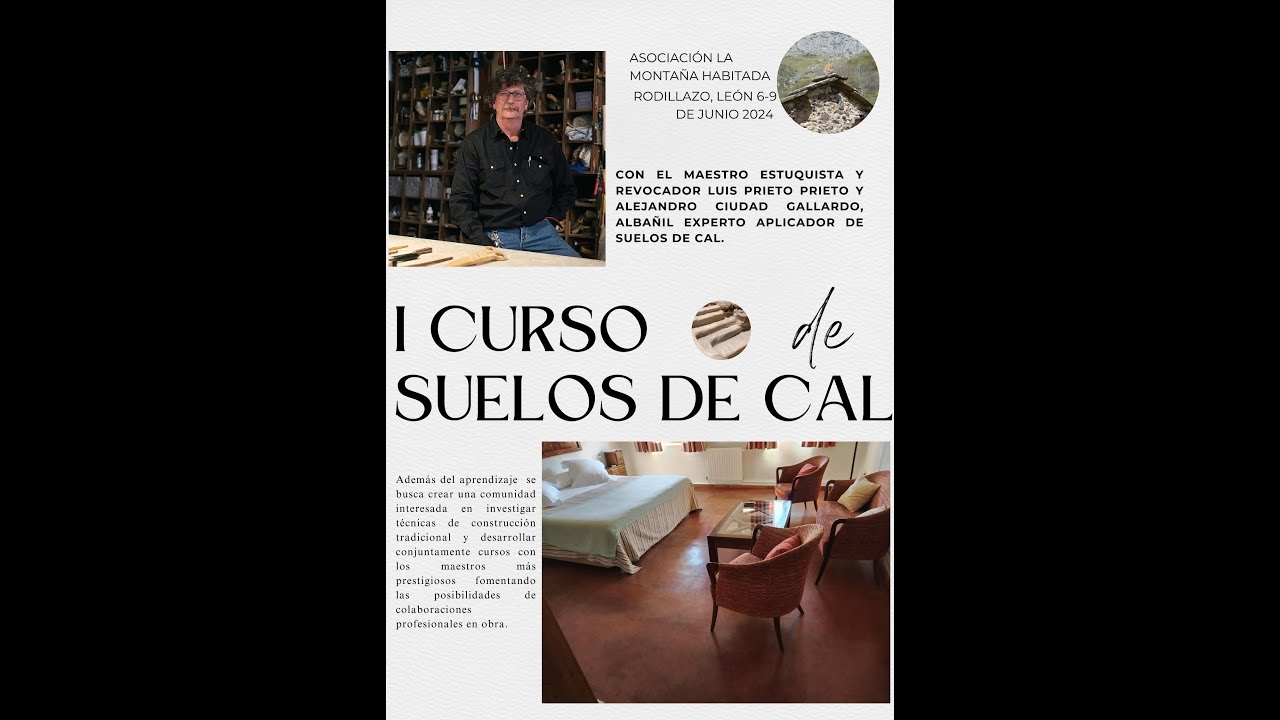 Curso de Suelos de Cal y Yeso - Luis Prieto - Rodillazo