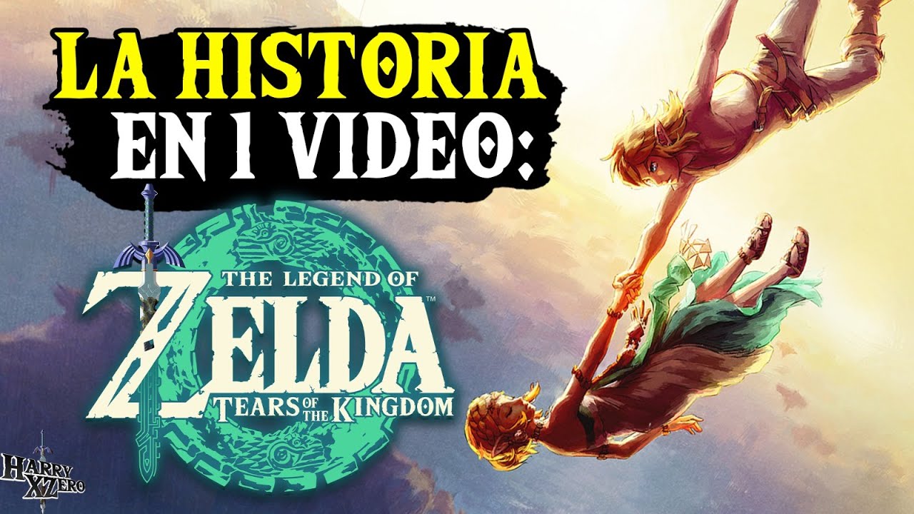 LA HISTORIA COMPLETA EN 1 VIDEO de Zelda Tears of The Kingdom