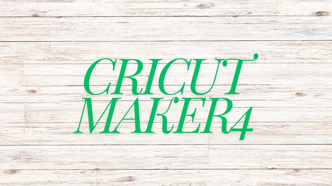 Cricut Maker 4 Unboxing and First project