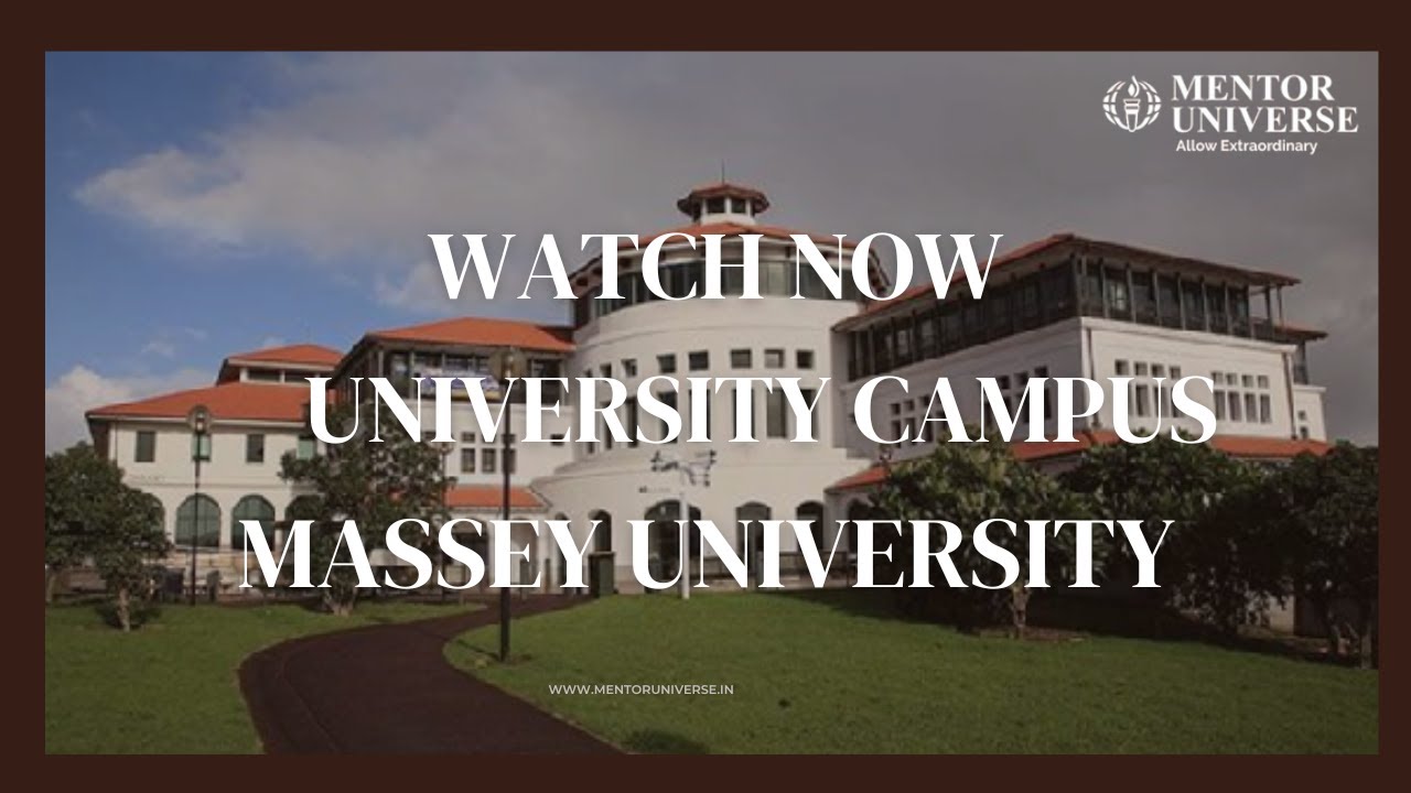 🎓 Massey University 🇳🇿 | Full Campus Tour for International Students in New Zealand 🌍🏫
