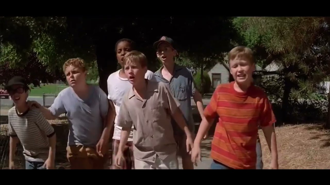 The Sandlot (1993) dog chase Benny screen