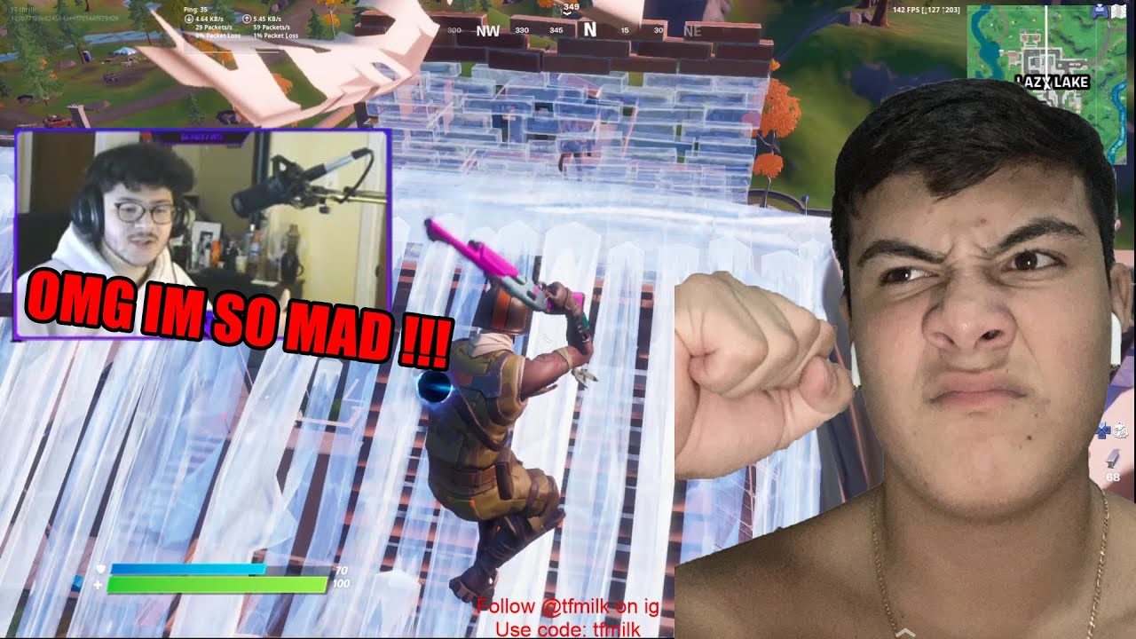 stream sniping streamers wit NEW rare skins (THE GOT SO MAD OMG !!)