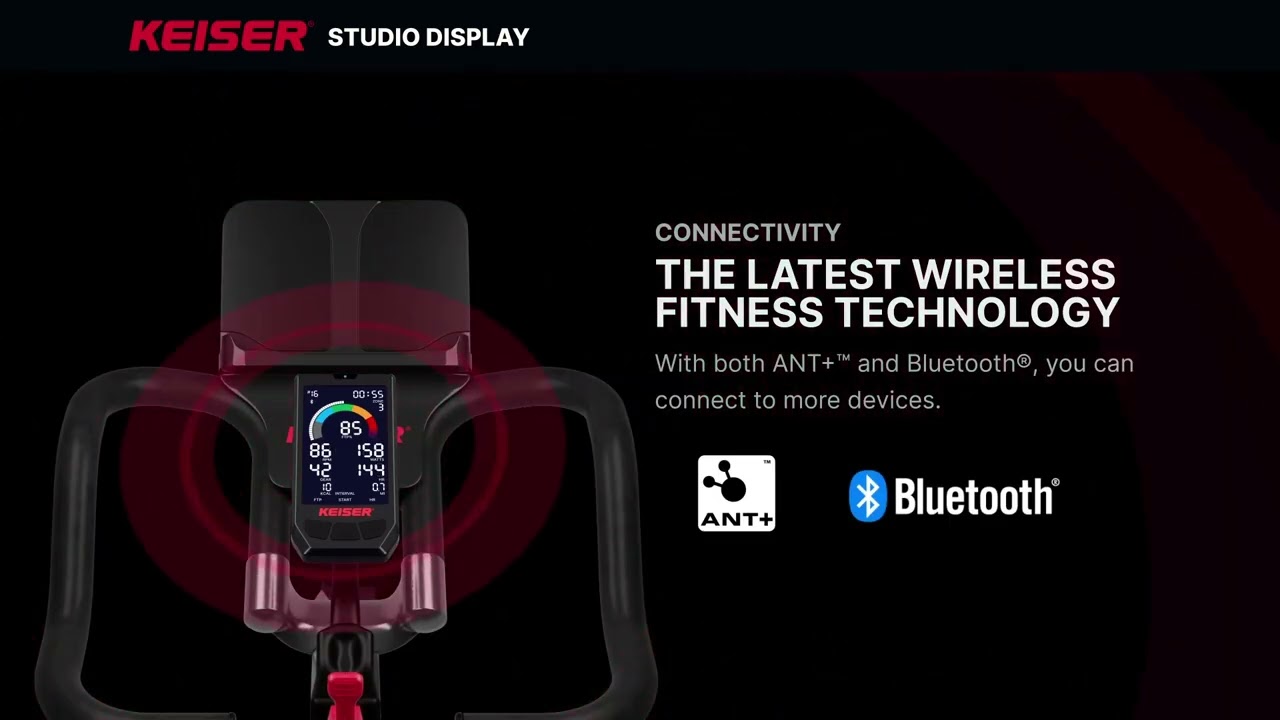 Guided Tour Keiser M3i Indoor Cycling Display - Wellness Pro