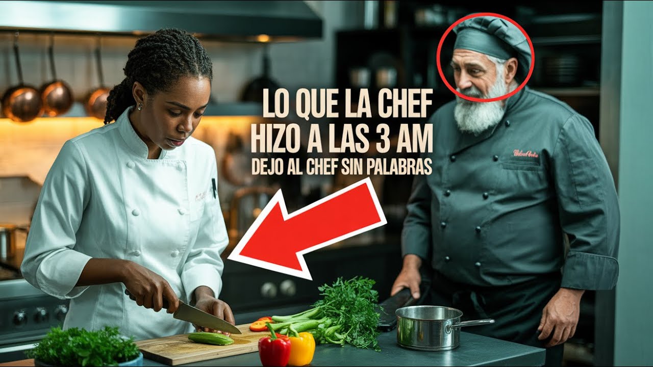 Descubierto: El Increíble Secreto de la Cocinera Negra Que Sorprendió al Chef a las 3 AM