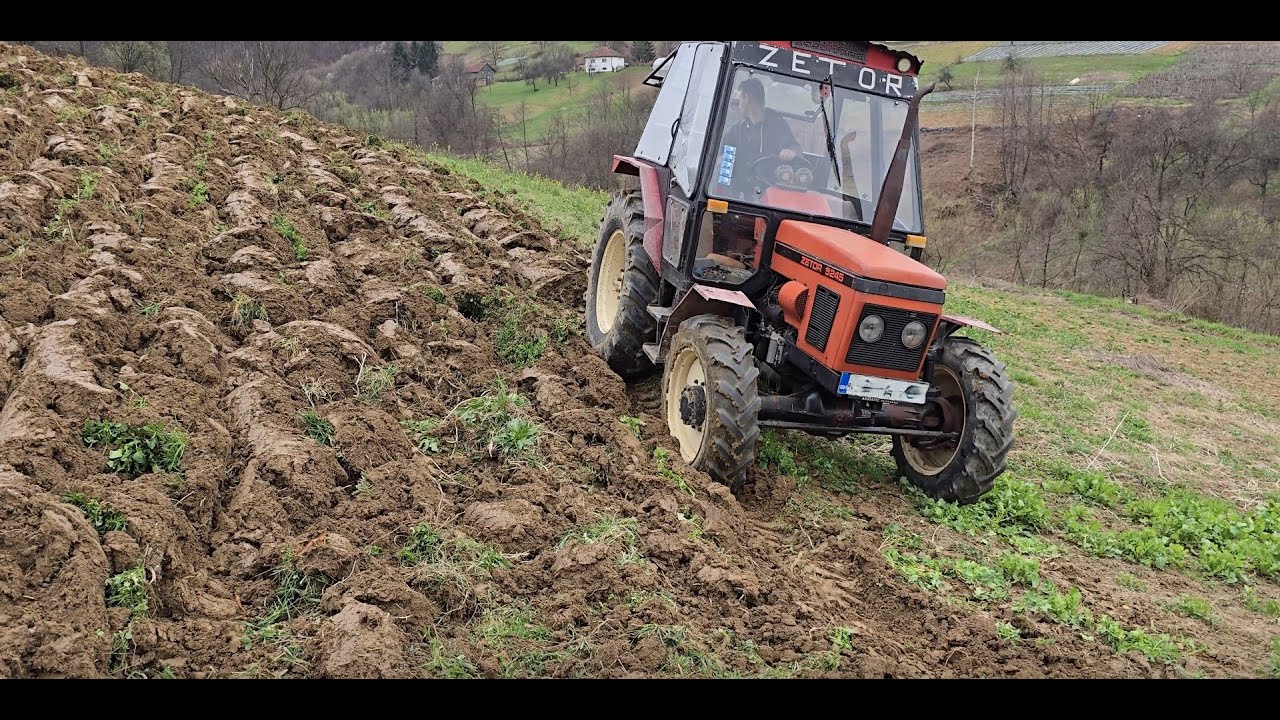Zetor 5245 - Oranje u velikoj strani malim plugovima | OLT Posavac 2.30