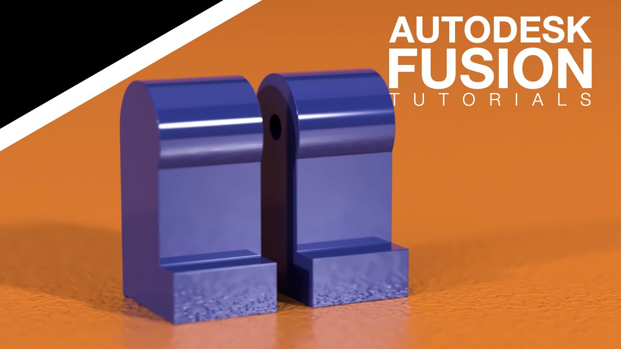 Fusion 360 для начинающих — Урок 10d — Моделирование ног, касания, инструмента обрезки, компонент...