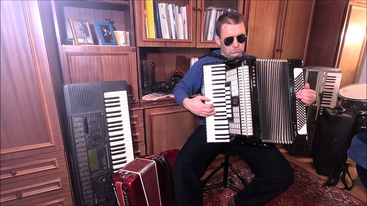 Wieczorne Granie na Akordeonach/ Hohner 120 Verdi III/ Rossini/Soprani 96/ Weltmeister 80