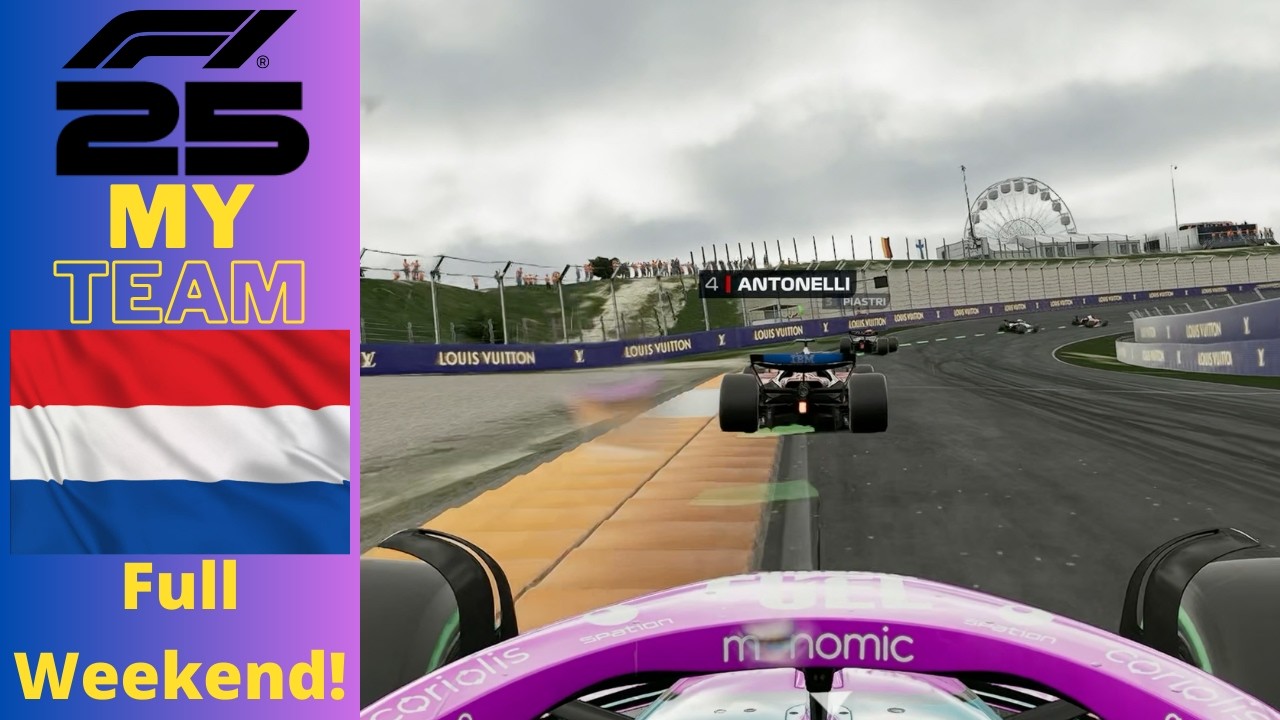 F1 25 My Team!: S3EP16: Zandvoort - Full Weekend!