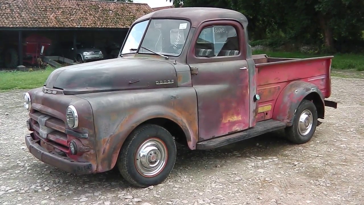 1952 Dodge B3B Pilot House Half ton pickup truck 5 window