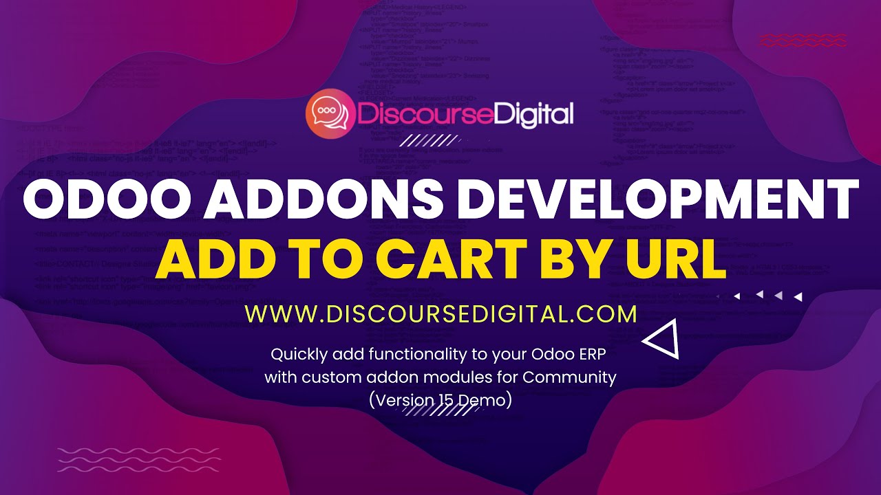 Adding Products to a Customer's Cart via URL: Creating an Odoo Addon via Bitnami on Google Cloud