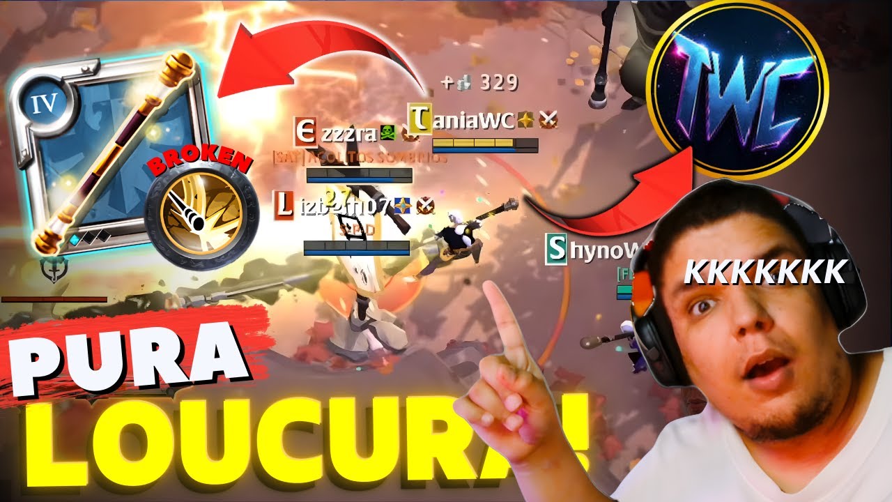 Você PRECISA aprender a farmar PRATA de BUILD 4.2 com ELA! | React ‪@TanyaWC  | Albion Online
