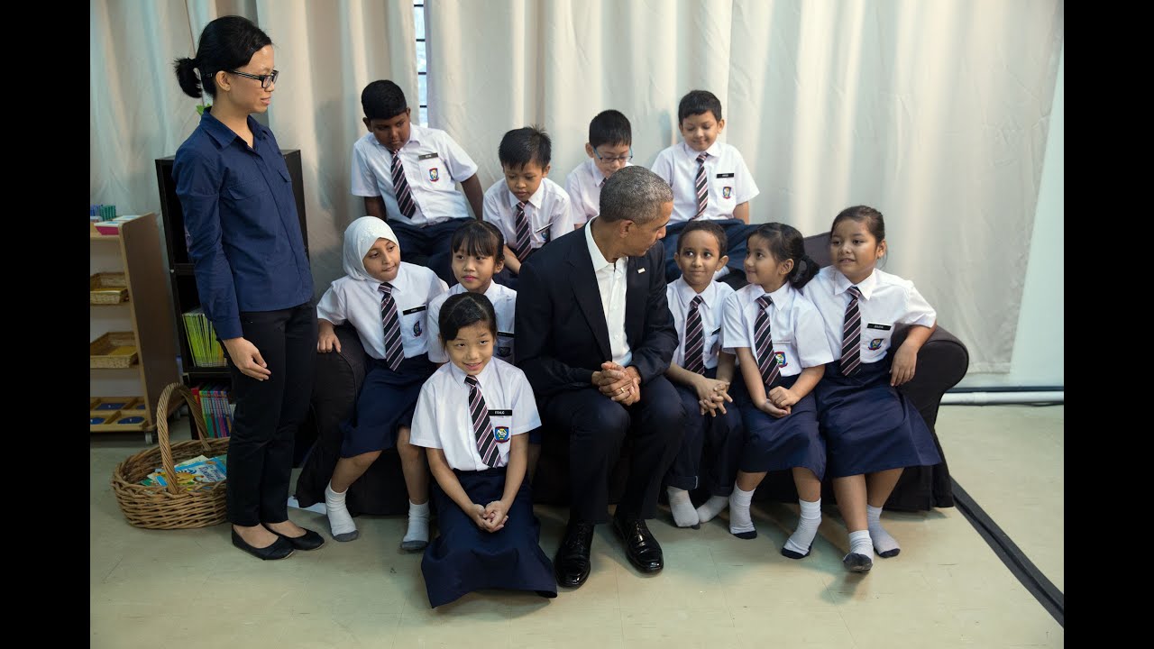 The President Delivers Remarks at the Dignity for Children Foundation