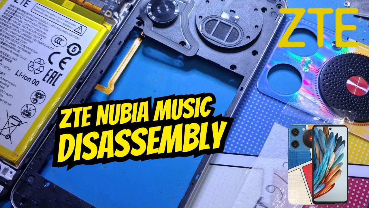 ZTE nubia Music Disassembly Teardown Repair Video