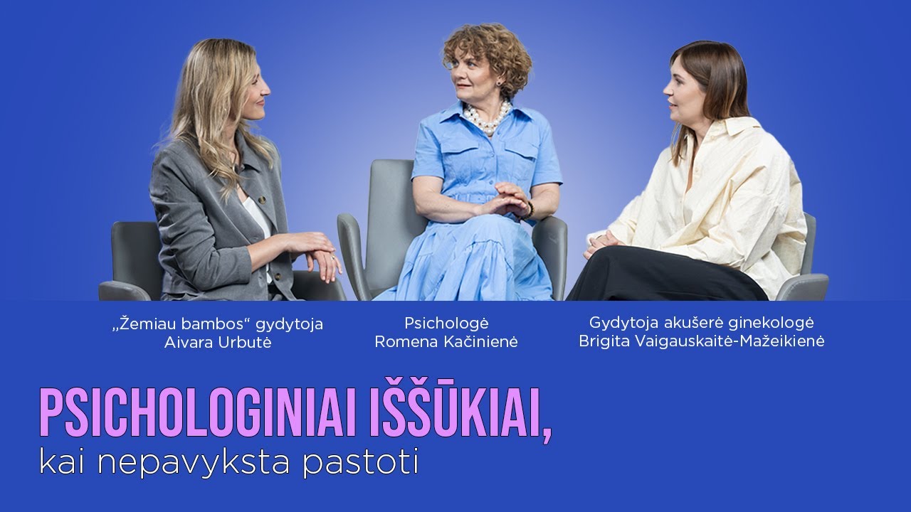 Psichologiniai iššūkiai, kai nepavyksta pastoti