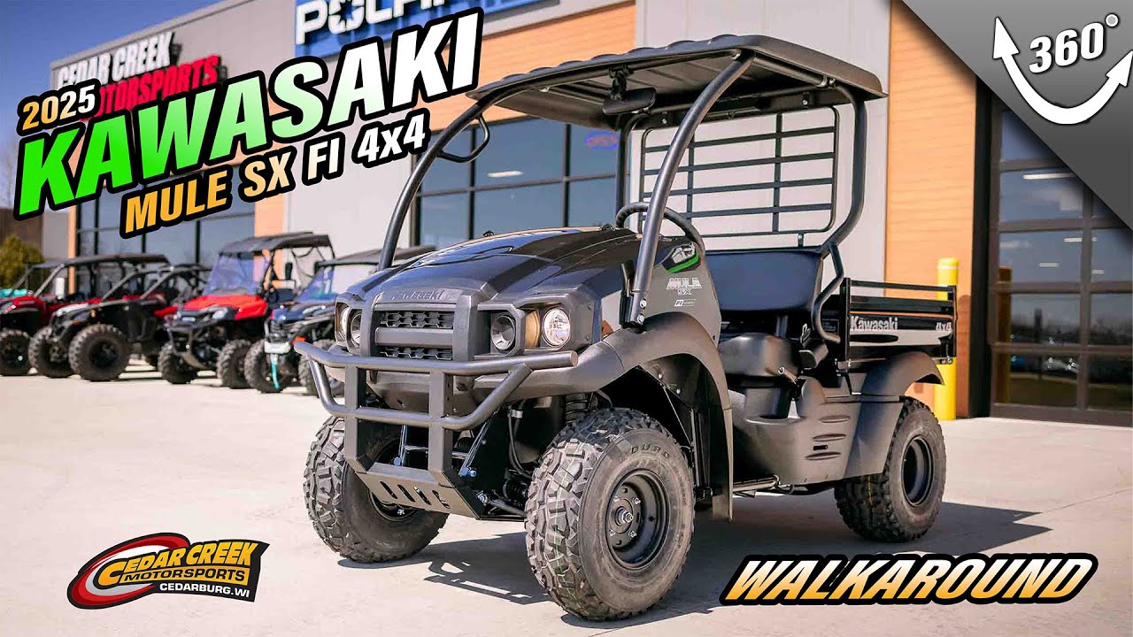 Walkaround | 2025 Kawasaki Mule SX™ 4x4