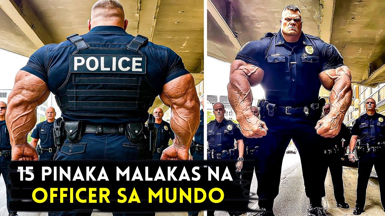 15 Pinaka MALAKI at Pinaka MALAKAS na Pulis at Sundalo sa Mundo