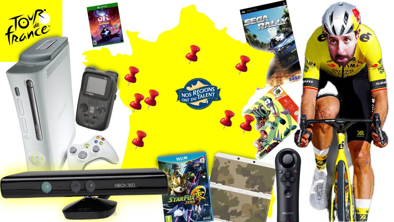Le Tour de France des Boutiques RETROGAMING