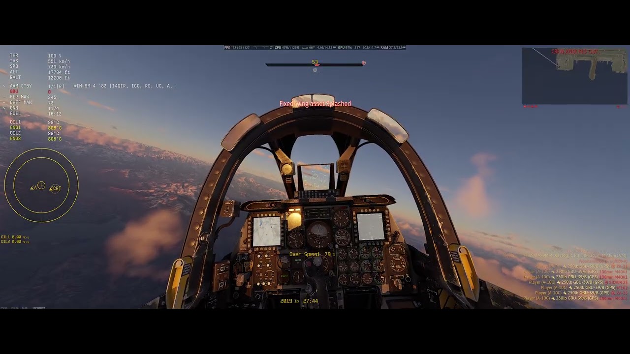 Short compilation of the A10 C | Warthunder Simulator