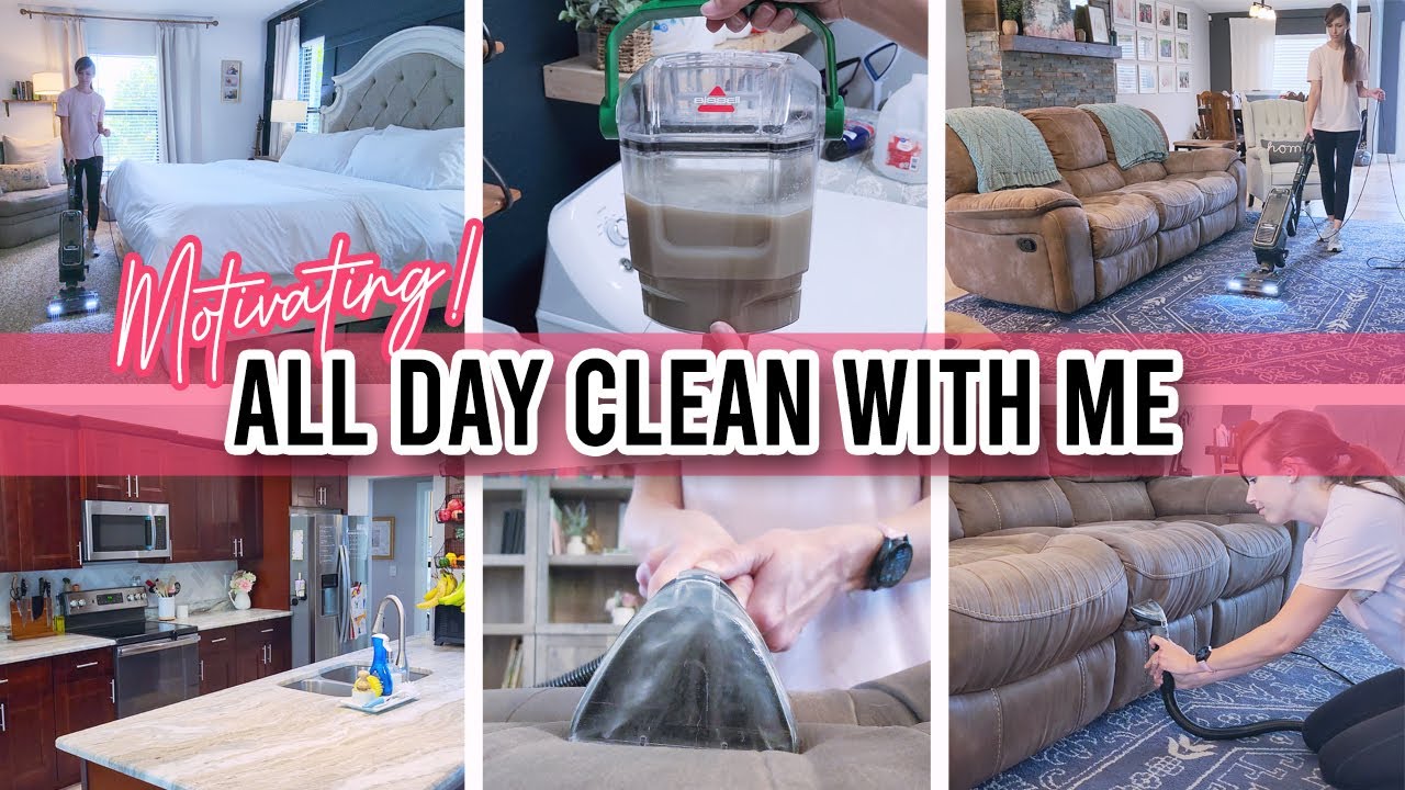 *NEW* ALL DAY CLEAN WITH ME | DEEP CLEANING MOTIVATION | CLEAN WITH ME 2025