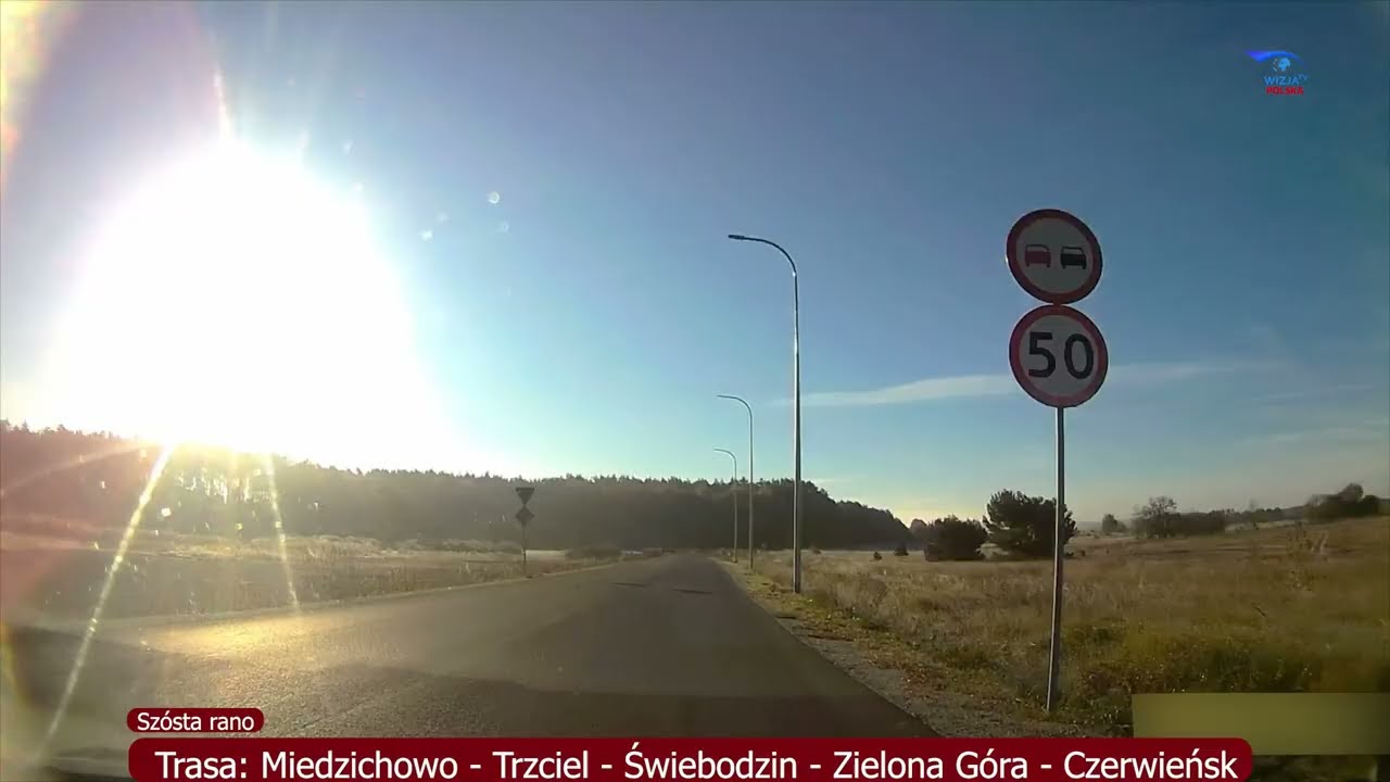 Trasa: Miedzichowo - Trzciel - Świebodzin - Zielona Góra - Czerwieńsk | 2025 | REMAKE |