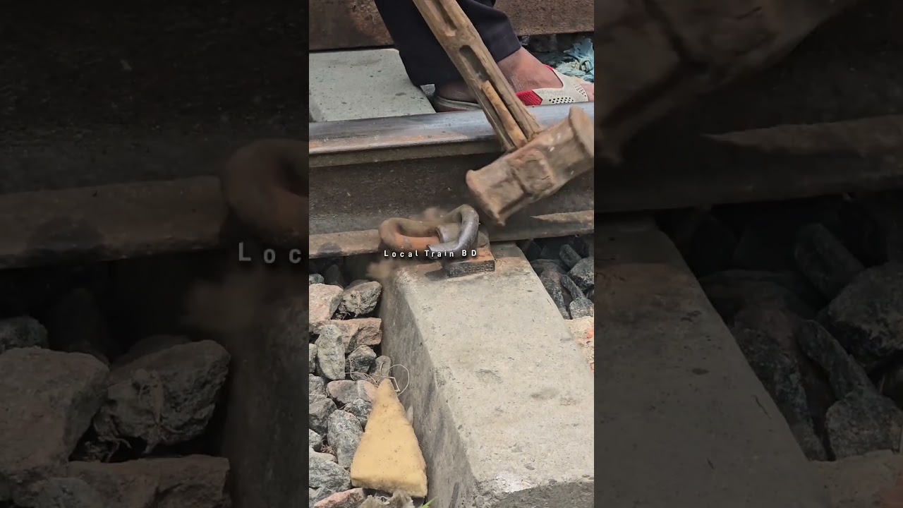 How a Welded ERC Clip Removed? #railway #shorts