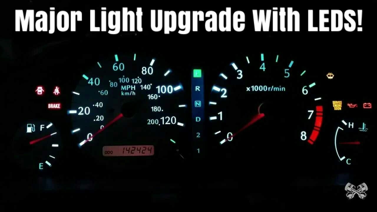 Infiniti G20 Instrument Cluster LED Light Upgrade
